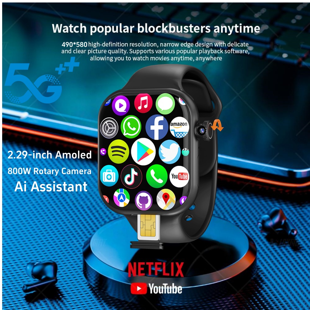 VP39 5G Smartwatch S11 Plus 5G - Smartwatch Instagram ulasan dan harga