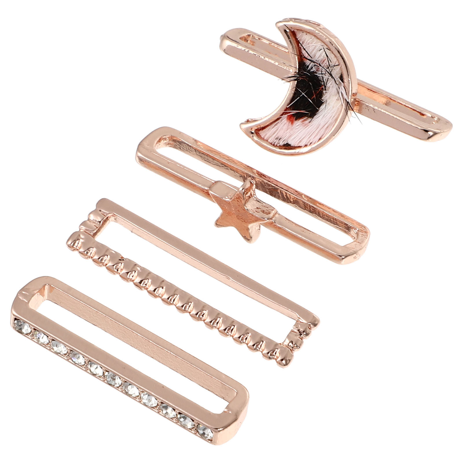 4Pcs Watchband Charms Decorati - Smartwatch Band Accessories ulasan dan harga