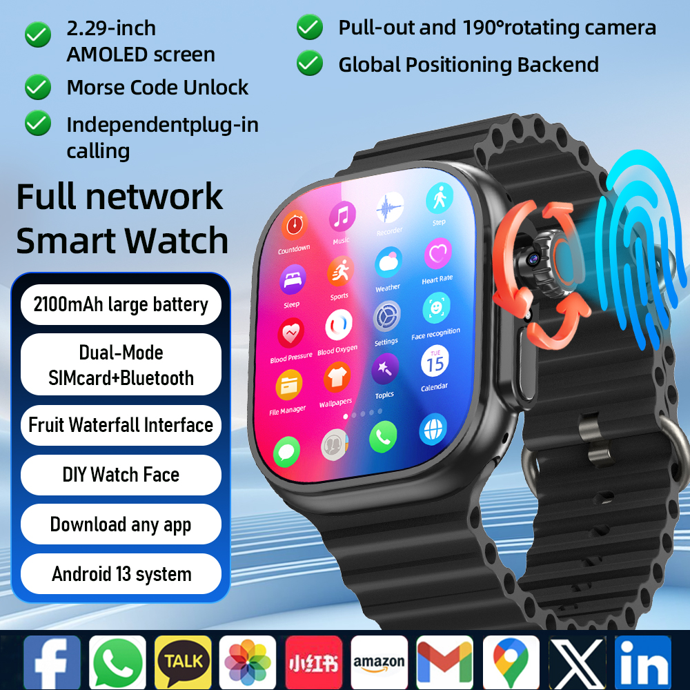 DW200 Smartwatch Men WIFI Touc - Smartwatch Id ulasan dan harga