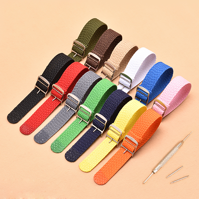 Nylon Weave Watch Strap for Pe - Nylon Nato Strap ulasan dan harga