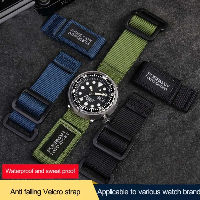Hot Top Nylon Nato Watch Strap - Nylon Nato Strap ulasan dan harga