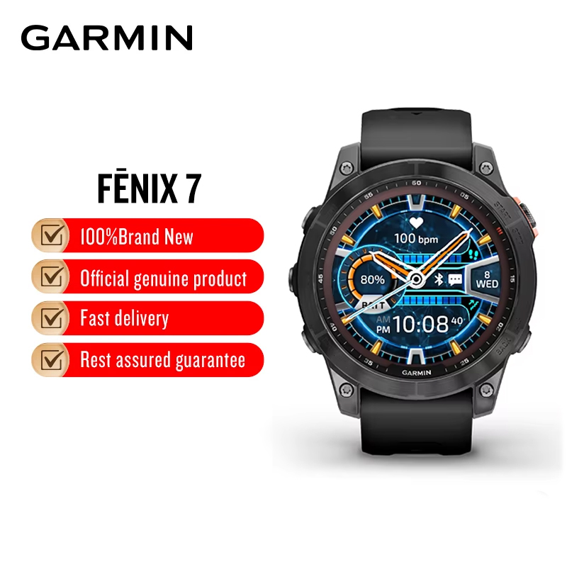 Garmin Fenix 7 Solar DLC Blood - Smartwatch X18 ulasan dan harga