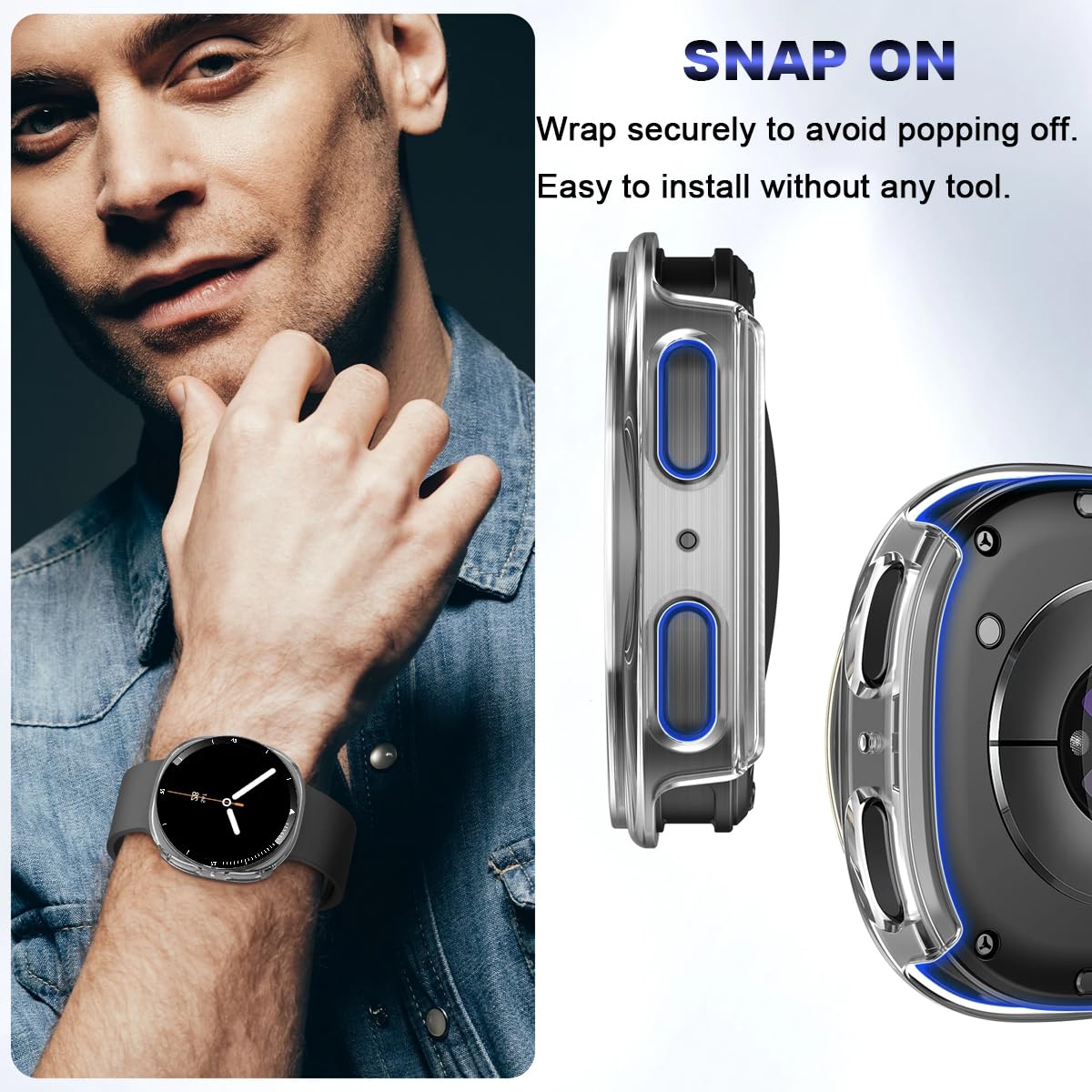 Tempered Glass Screen Protecto - Samsung Smartwatch Accessories ulasan dan harga