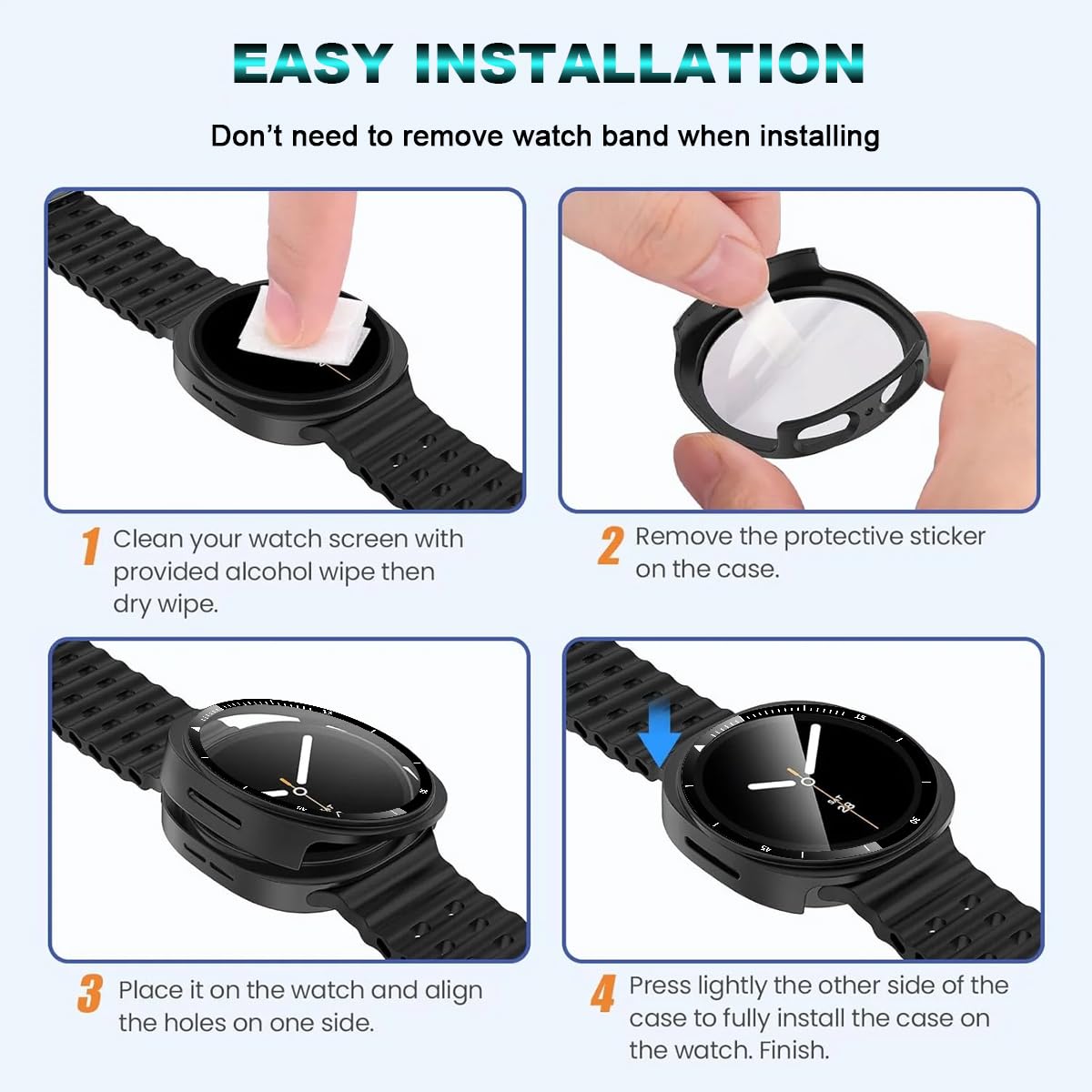 Tempered Glass Screen Protecto - Samsung Smartwatch Accessories ulasan dan harga