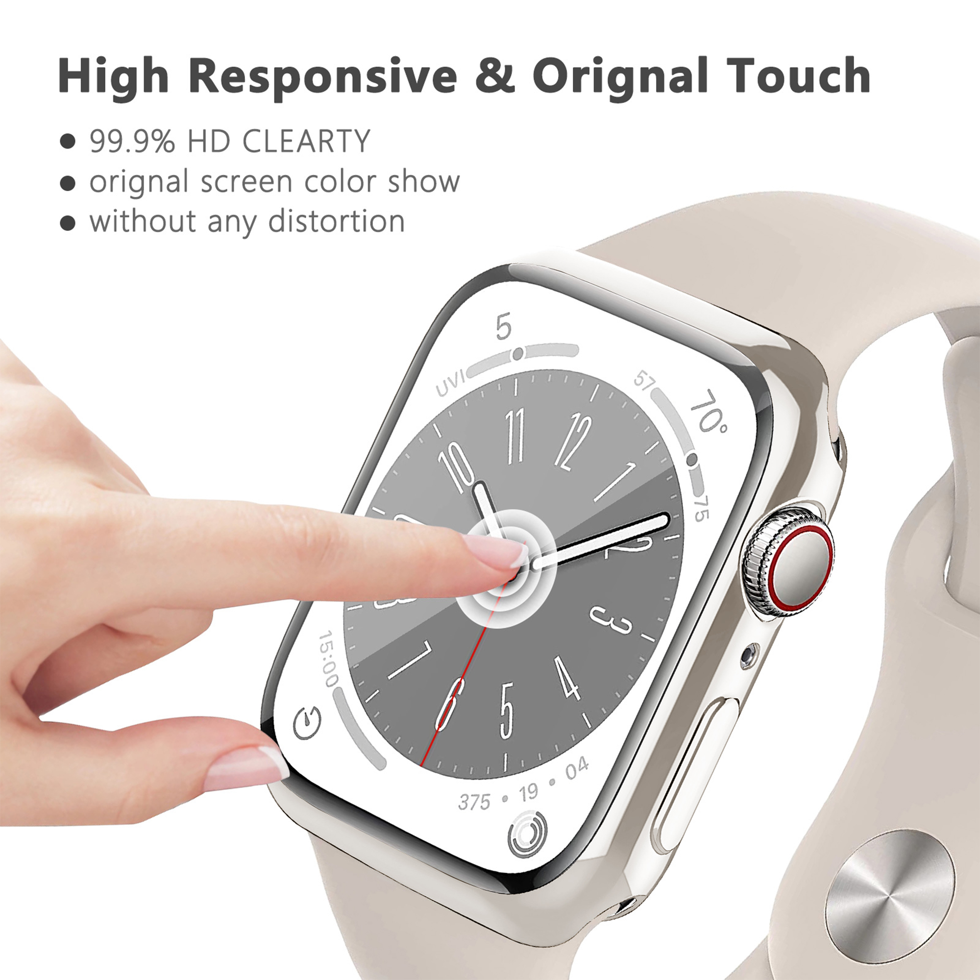 Screen Protector For Apple Wat - Smartwatch Band Accessories ulasan dan harga