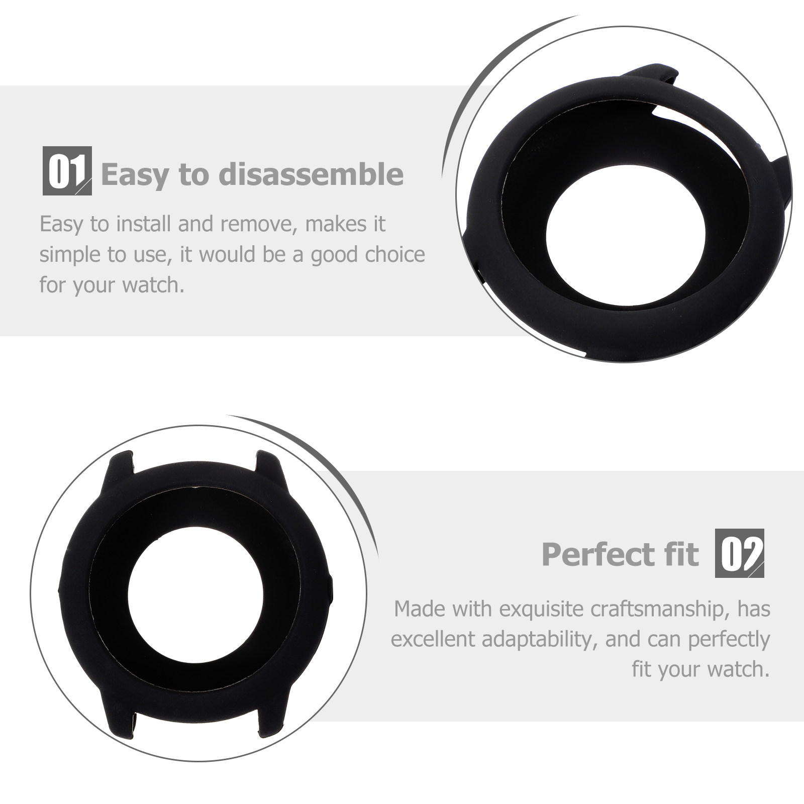 1Pcs Exquisite Fashionable Sil - Smartwatch Case ulasan dan harga