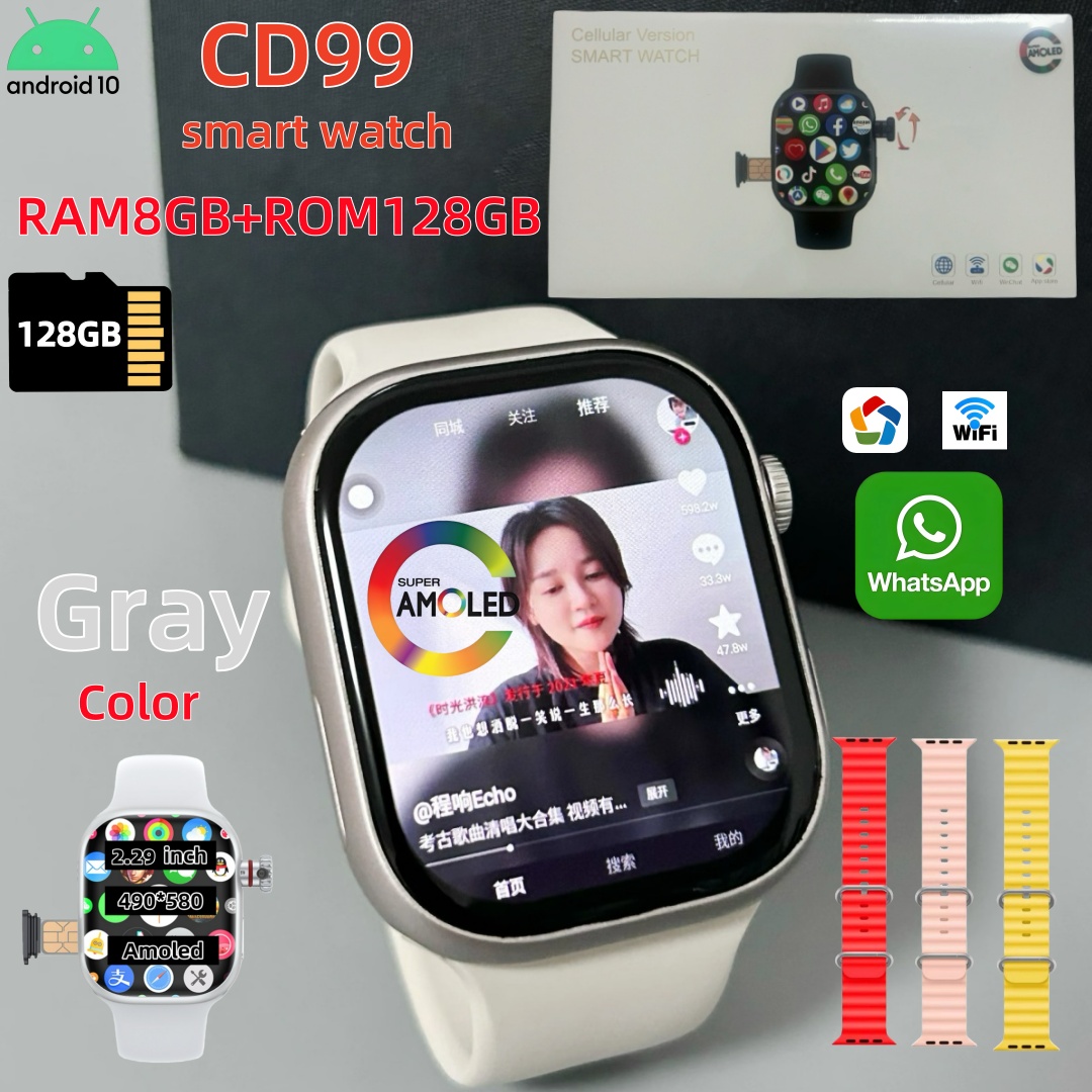 CD99 Smart Watch 8GB RAM AMOLE - Smartwatch Instagram ulasan dan harga
