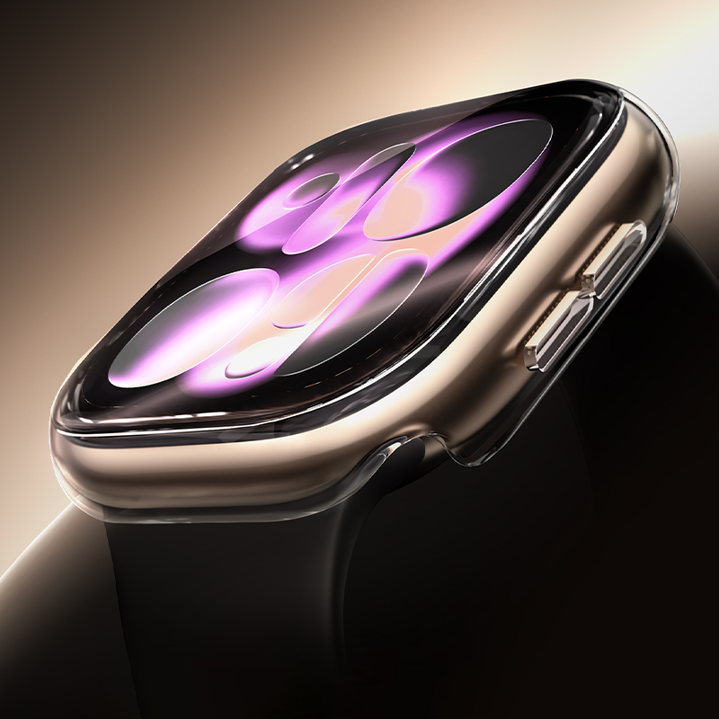 Tempered Glass+Cover For Apple - Smartwatch Band Accessories ulasan dan harga