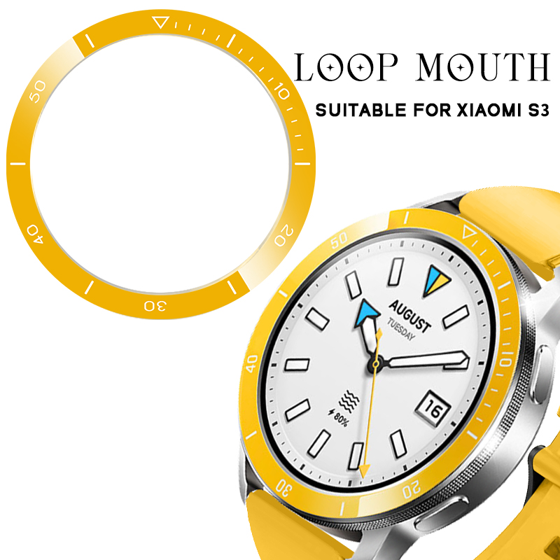 Bezel Ring For Xiaomi Watch S3 - Xiaomi Smartwatch S3 Accessories ulasan dan harga