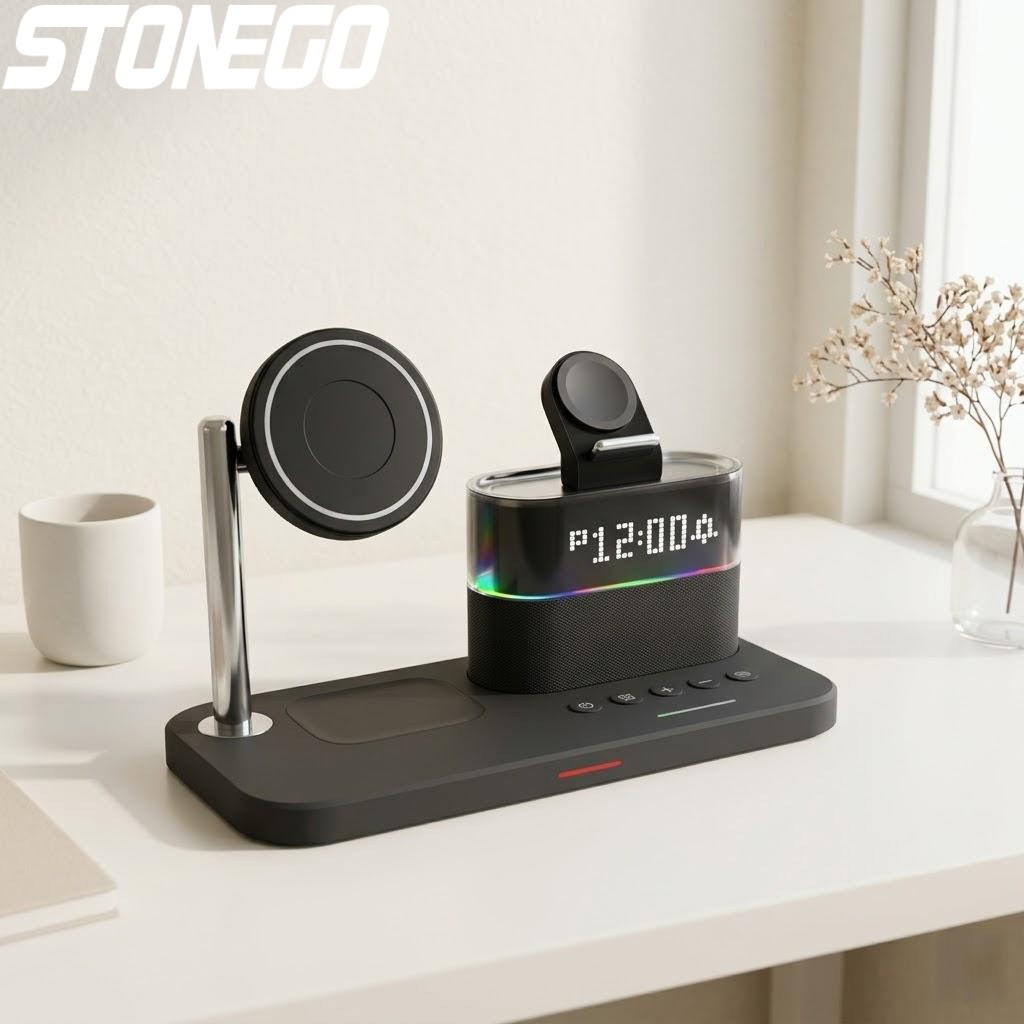 15W Fast Wireless Charger 3 in - Motorola Smartwatch Accessories ulasan dan harga