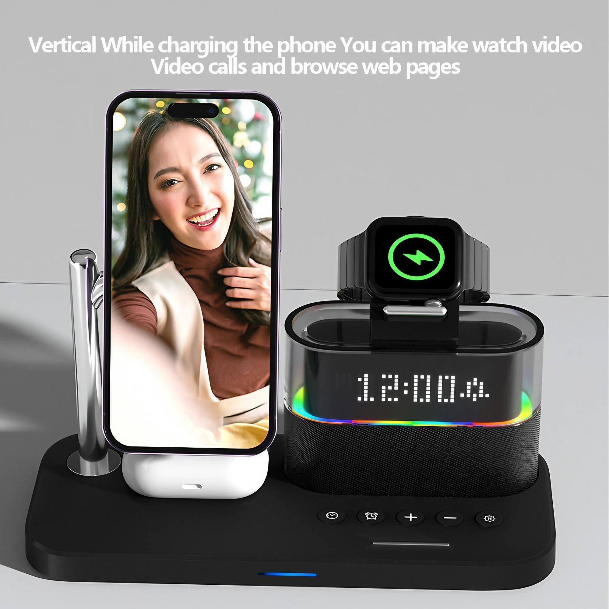 15W Fast Wireless Charger 3 in - Motorola Smartwatch Accessories ulasan dan harga