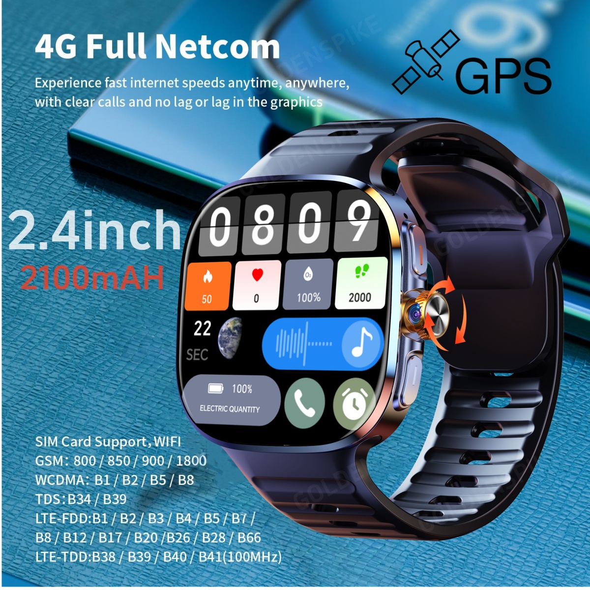 32GB+512GB M99 Smart Watch 4G  - Smartwatch Store ulasan dan harga