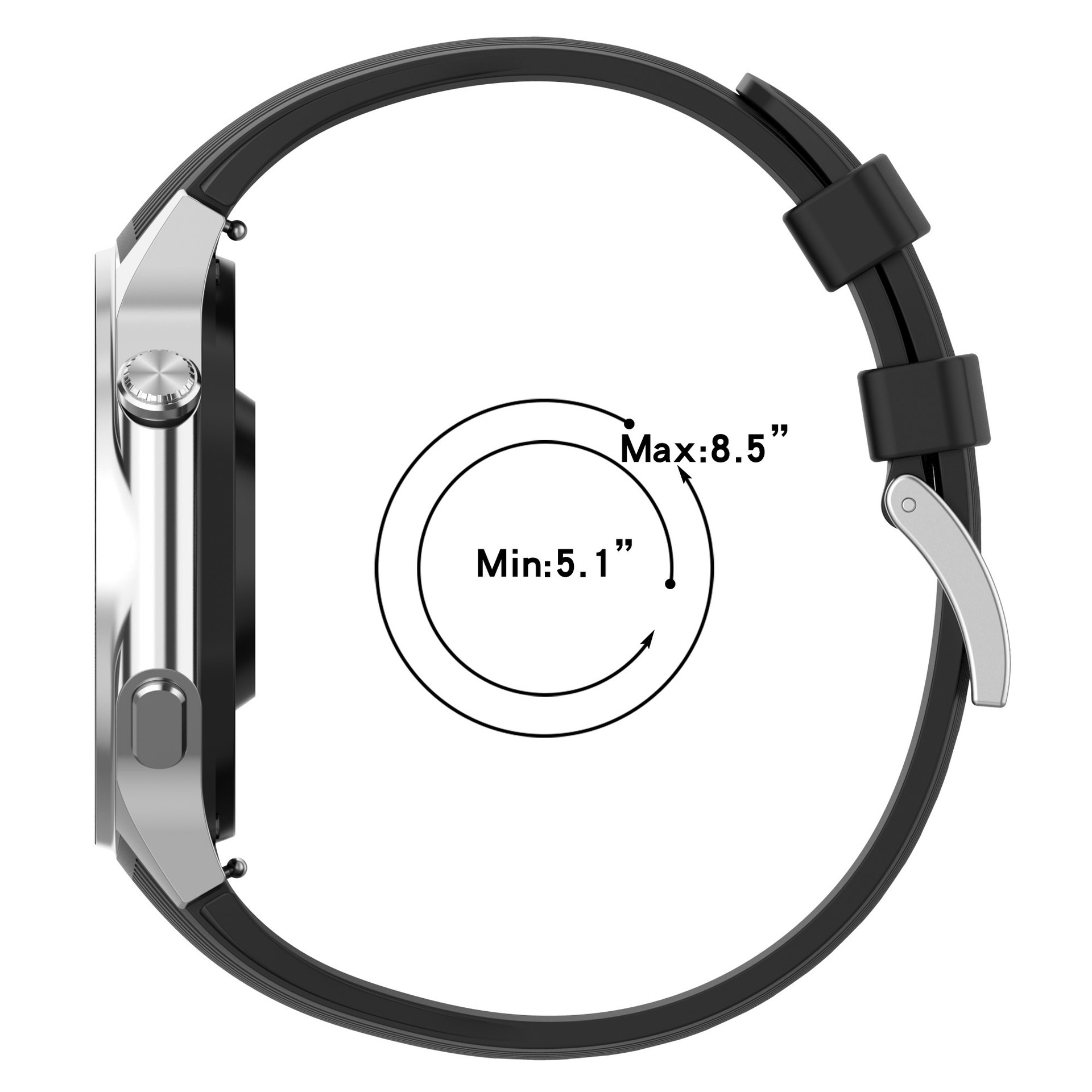 No Gap Silicone Watchband For  - Smartwatch X2 ulasan dan harga