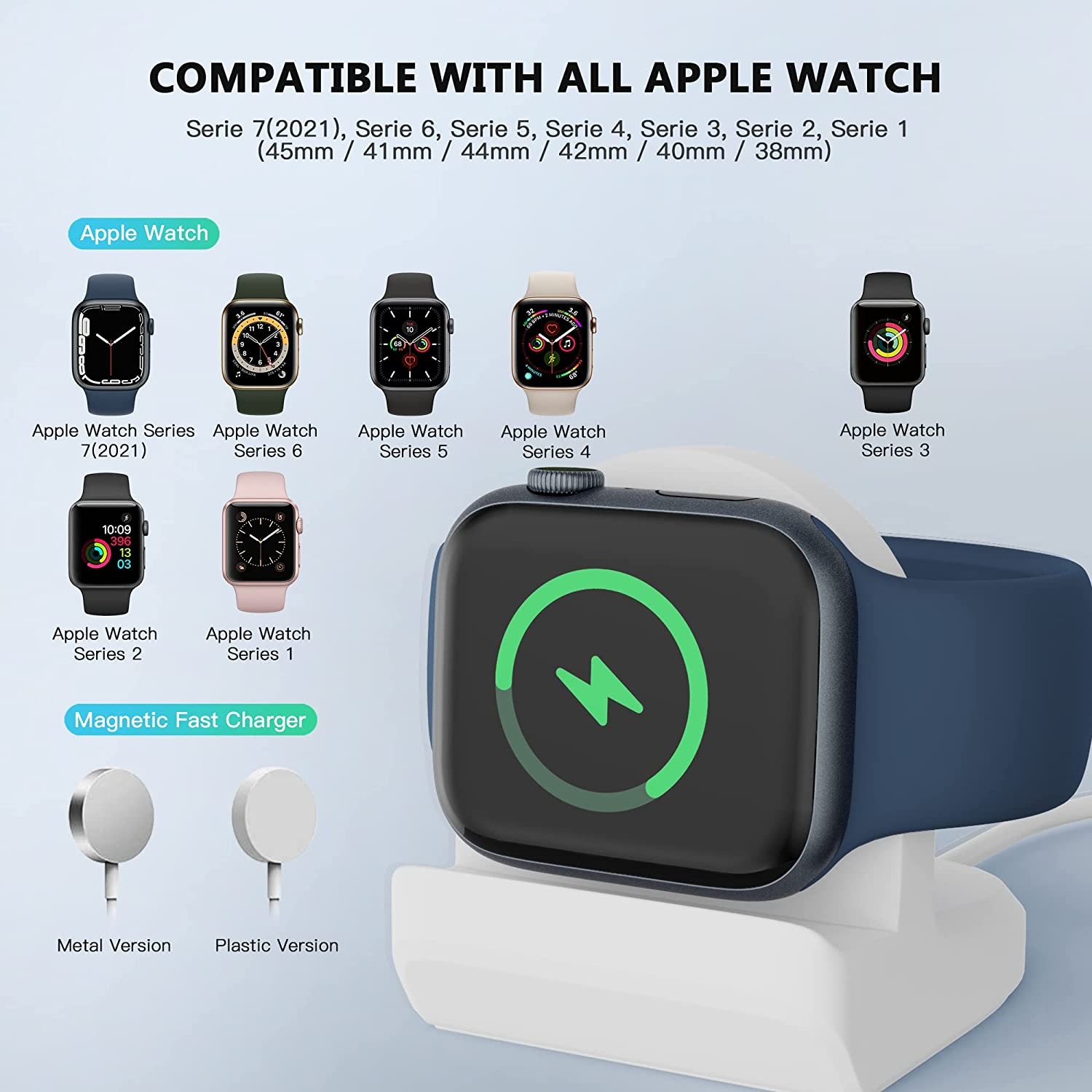 Silicone Charger Stand for App - Watch Charging Dock ulasan dan harga
