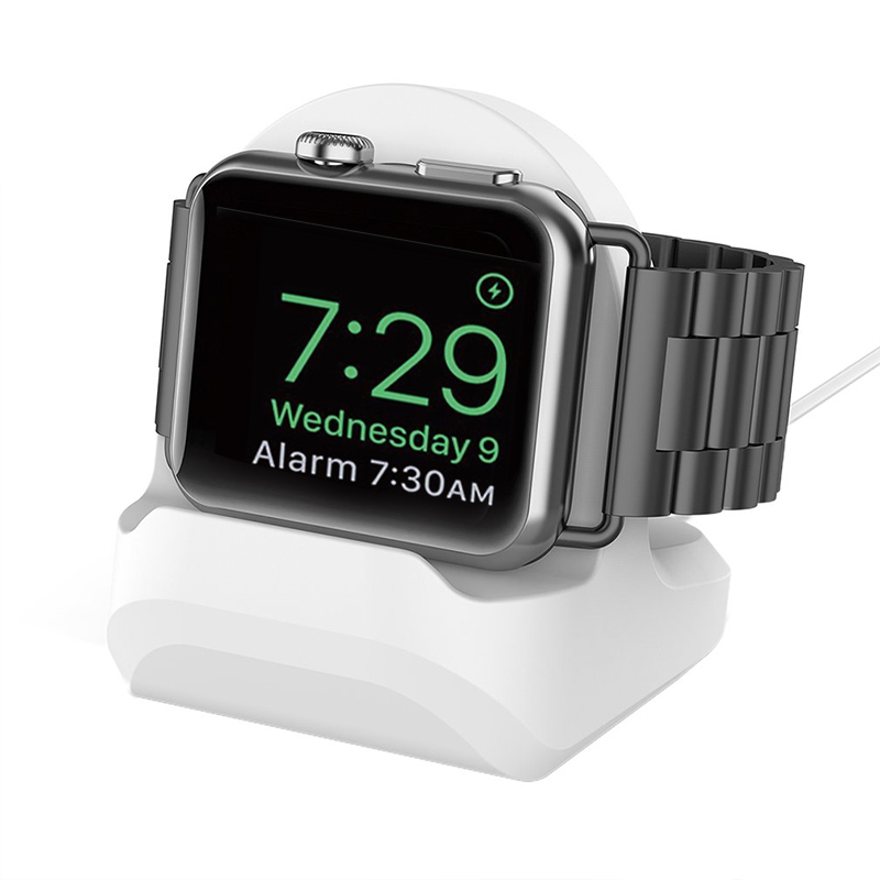 Silicone Charger Stand for App - Watch Charging Dock ulasan dan harga