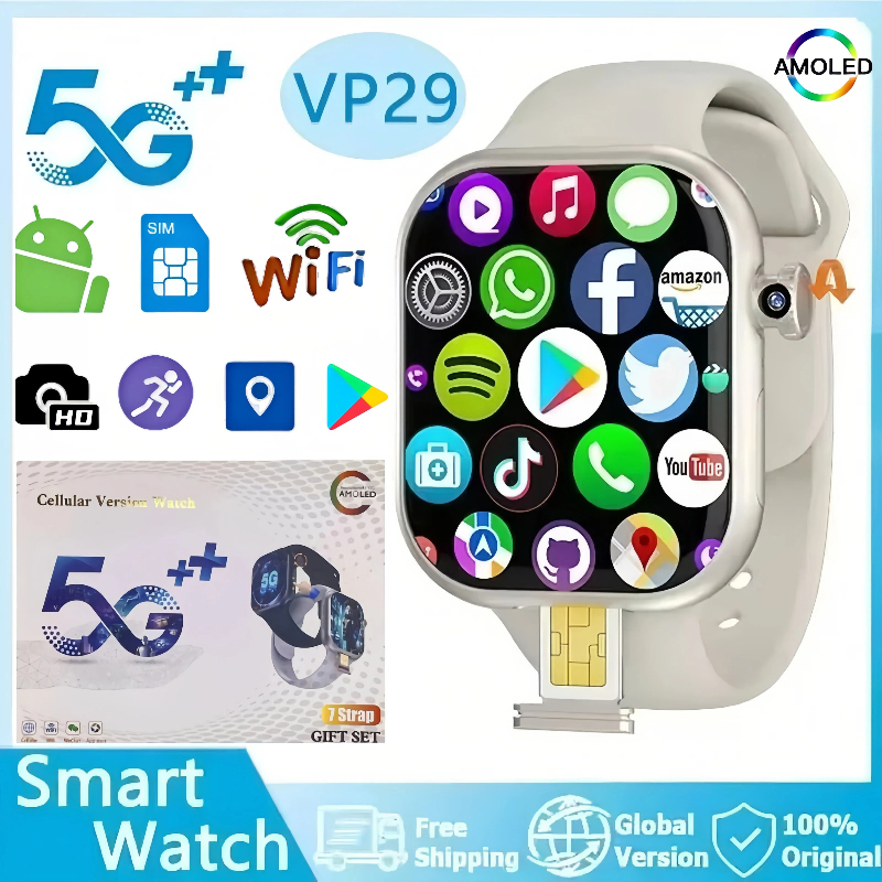 5G Android Smartwatch VP29 4G/ - Smartwatch Instagram ulasan dan harga