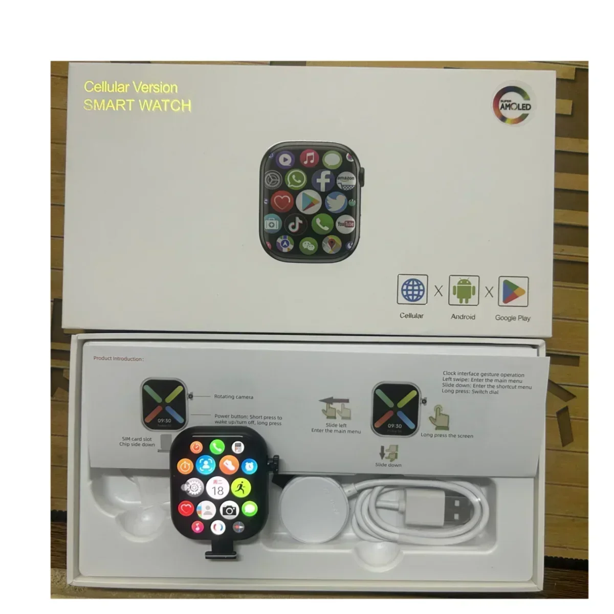 5G Android Smartwatch VP29 4G/ - Smartwatch Instagram ulasan dan harga