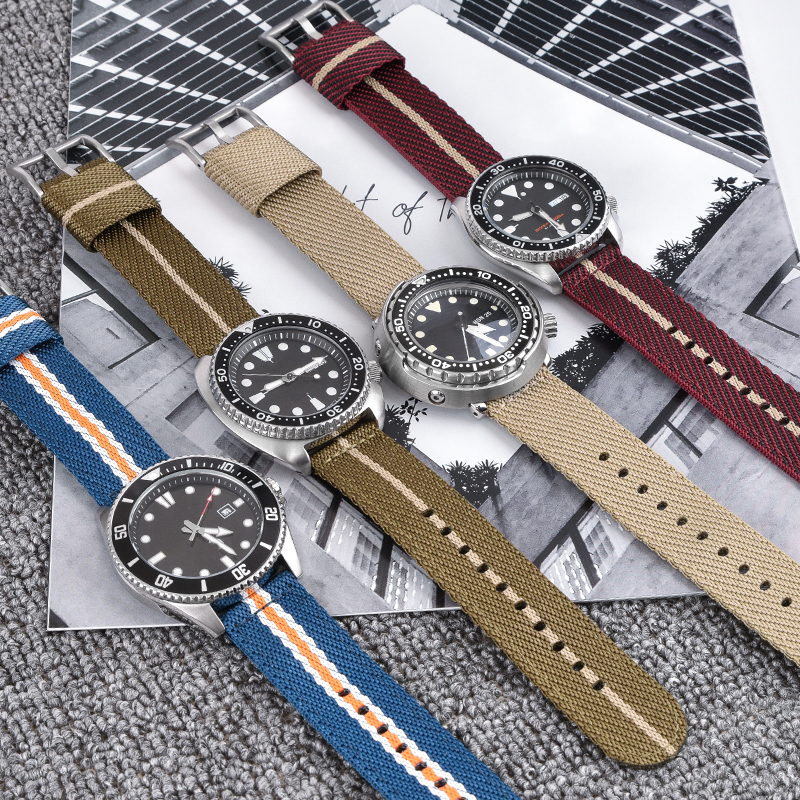 Woven Nylon Strap 18mm 20mm 22 - Nylon Nato Strap ulasan dan harga