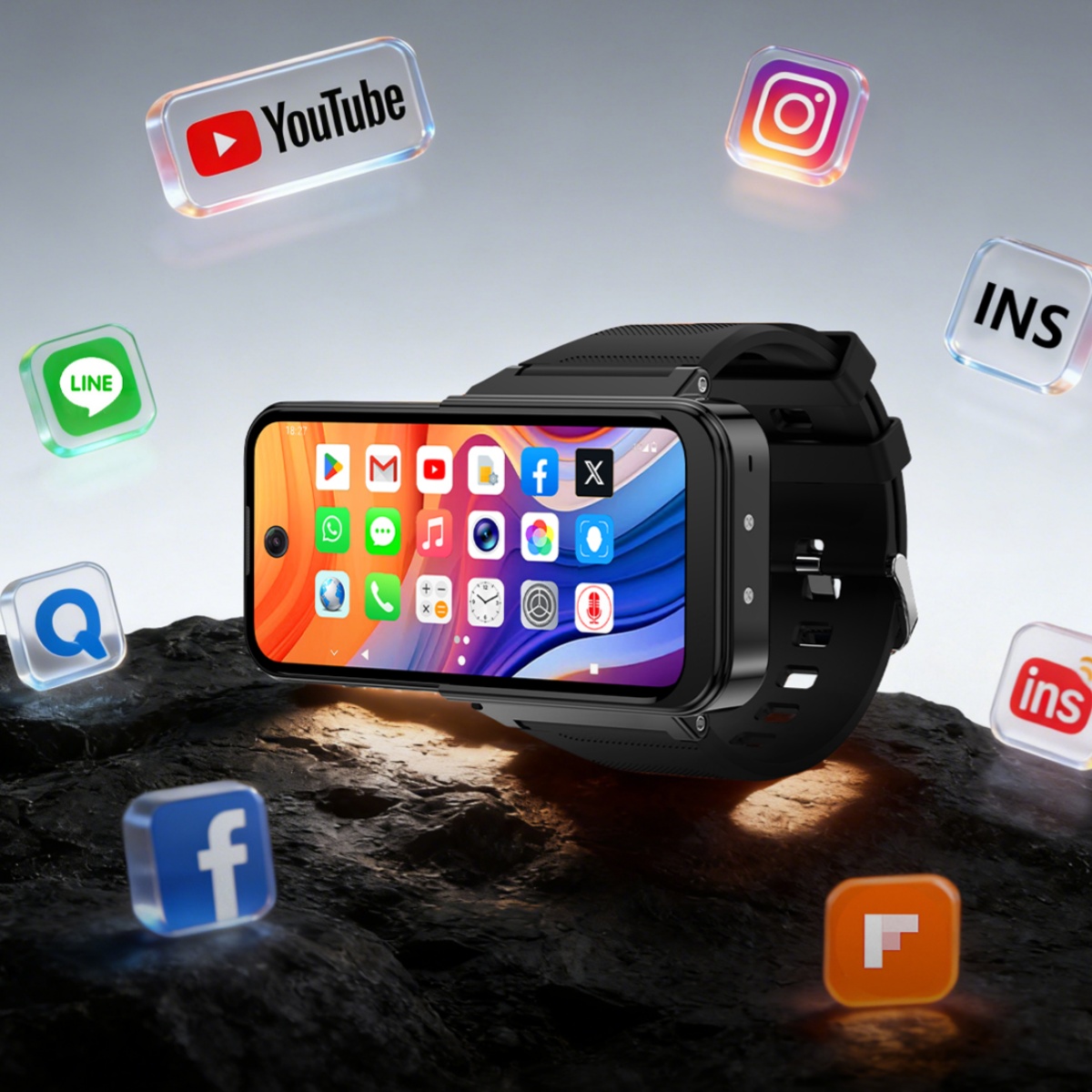 Q333 Android 12.0 Mini Smart W - Smartwatch Store ulasan dan harga