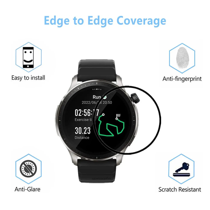 For Amazfit GTR 4 Screen Prote - Smartwatch Watch Accessories ulasan dan harga