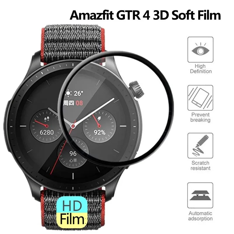For Amazfit GTR 4 Screen Prote - Smartwatch Watch Accessories ulasan dan harga