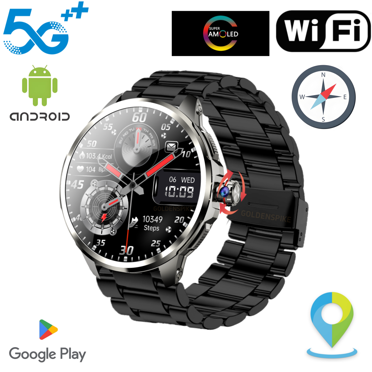 32+512GB 5G LTE Smart Watch 1. - Smartwatch Store ulasan dan harga