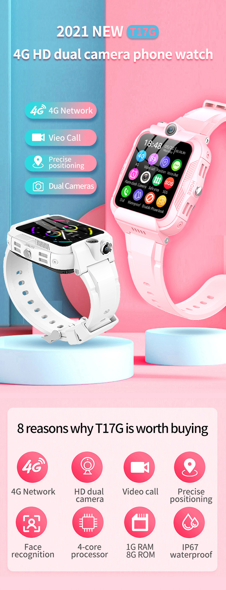 Kids Smart Watch 4G Sim Card S - Smartwatch Store ulasan dan harga