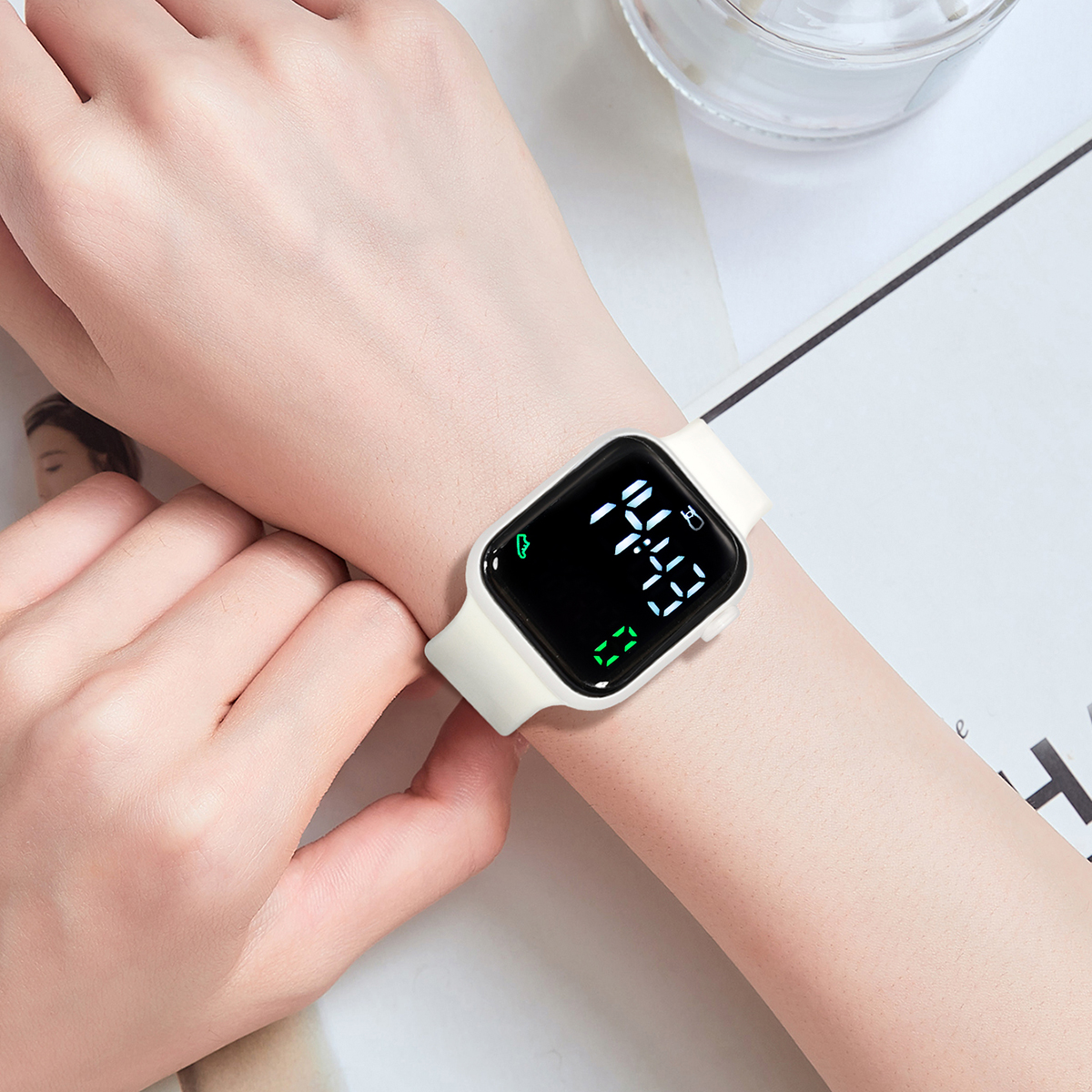 New 2PCS Student Minimalist Sm - Smartwatch Touch ulasan dan harga