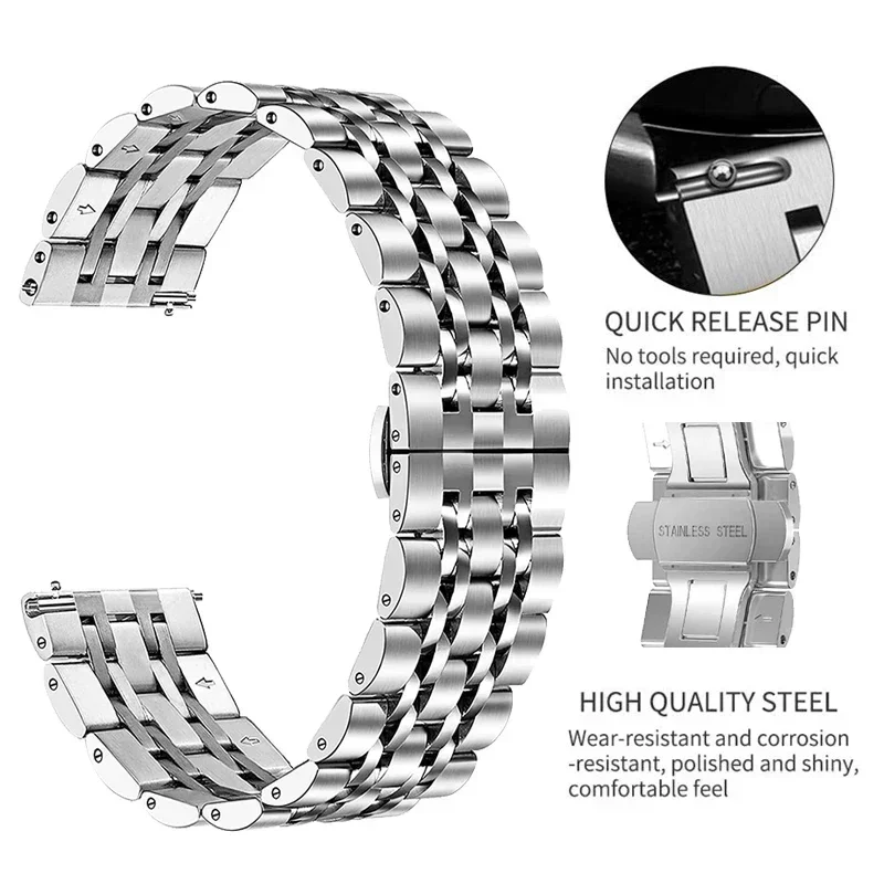 Metal Bracelet Strap For Xiaom - Xiaomi Smartwatch S3 Accessories ulasan dan harga