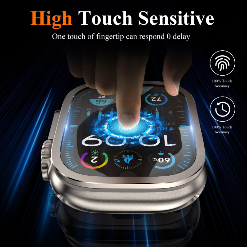 2pcs Tempered Glass for Apple  - Smartwatch Straps & Accessories ulasan dan harga