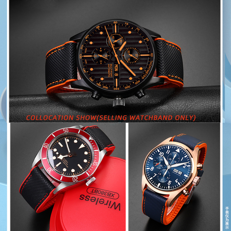 For Omega Tissot MIDO IWC Watc - Nylon Nato Strap ulasan dan harga