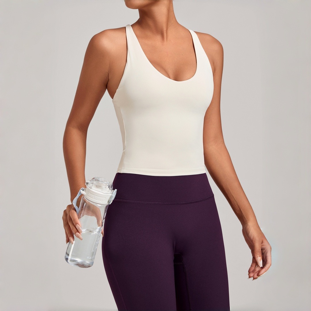 New Women's Yoga Vest Crossed  - Rugged Sport Strap ulasan dan harga